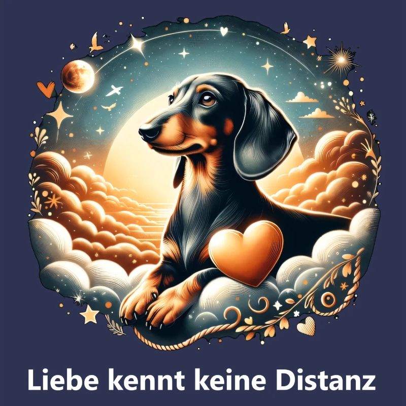 Rainbow Bridge Grief Management Dachshund