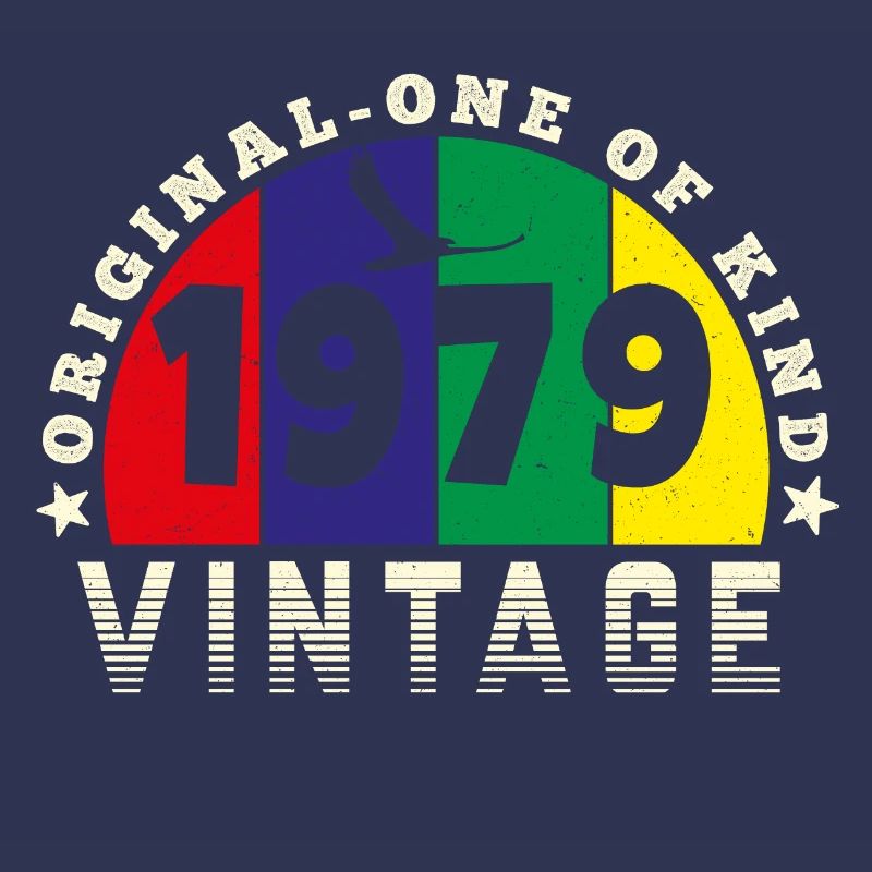Vintage 1979 Retro - Bursdag