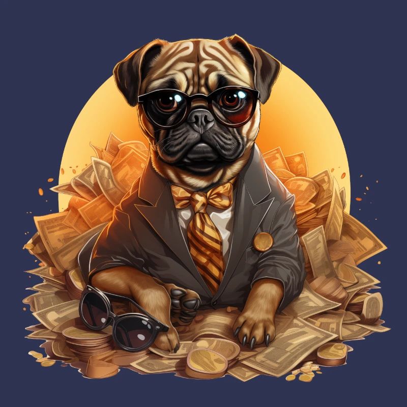 Pug Gold Digger