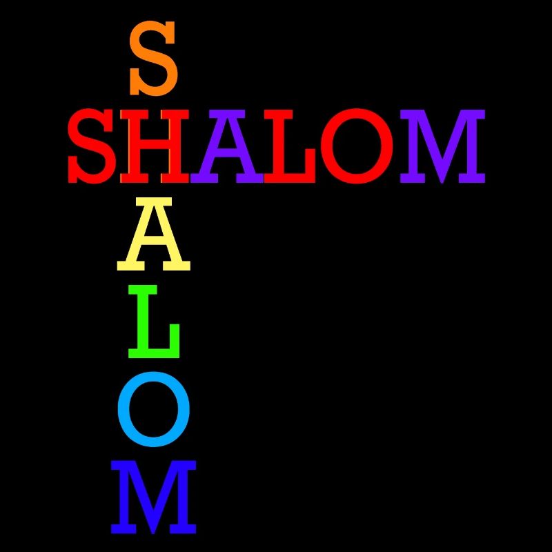 SHALOM ARC EN CIEL CROISES