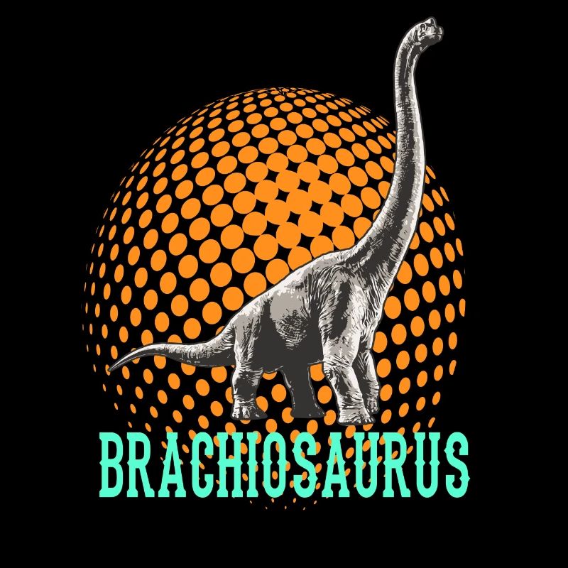 Brachiosaurus, design de dinosaure cool