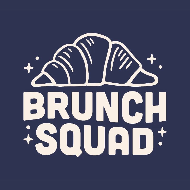 Brunch squad croissants