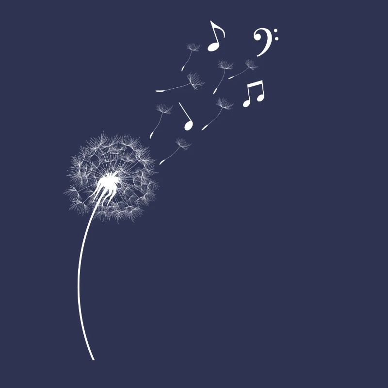 Regenbogen Pusteblume Löwenzahn Noten Musik