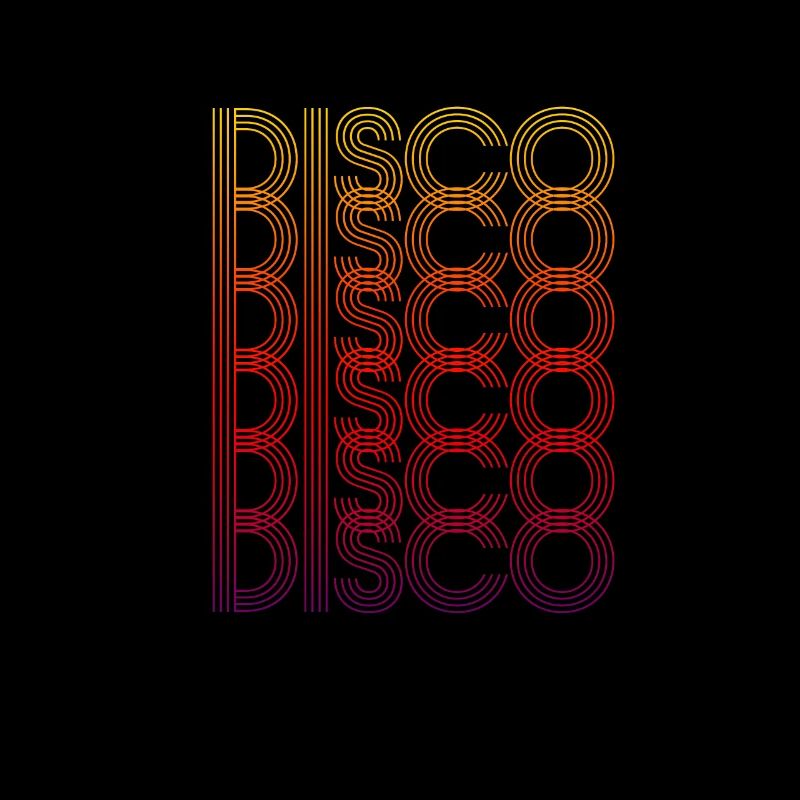Disco 70s 80s 80s 80s Retro Gift