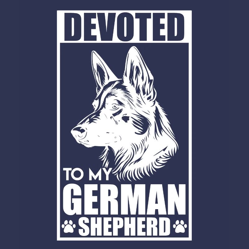 Schäferhund DEVOTED TO MY GERMAN SHEPHERD