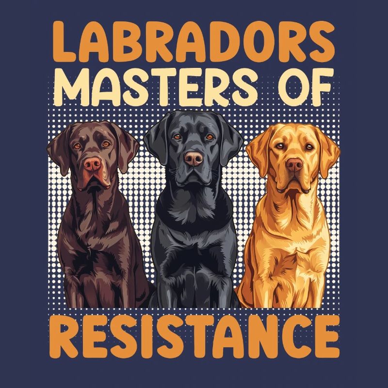 Labradors MAÎTRE DE LA RÉSISTANCE Fun