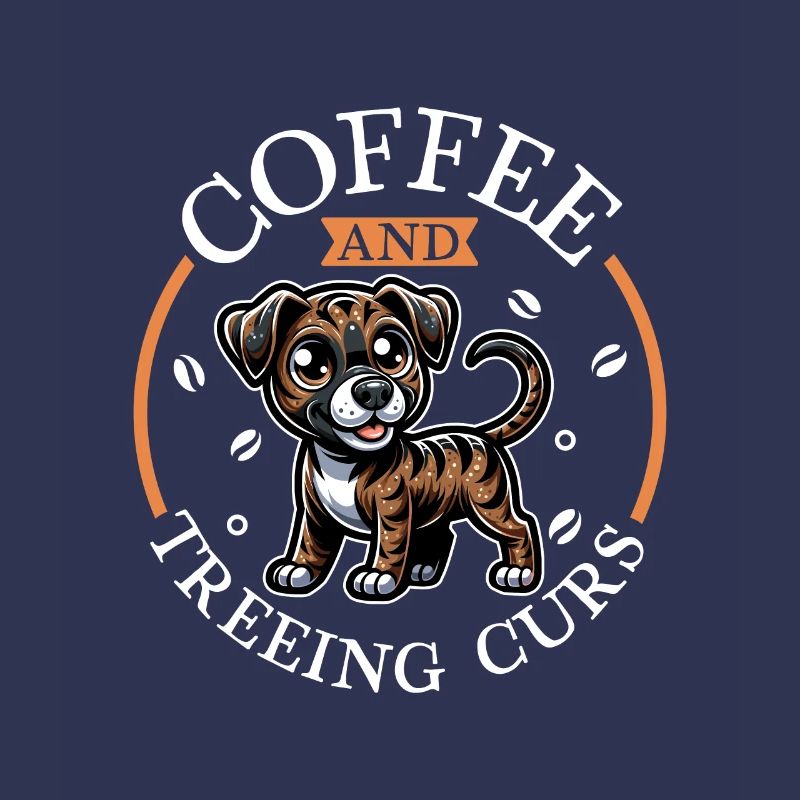 Coffee and Treeing Cur