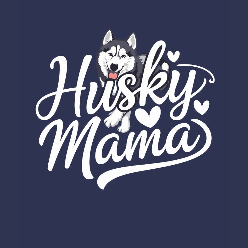 Husky Mama - Compagnon affectueux pour husky