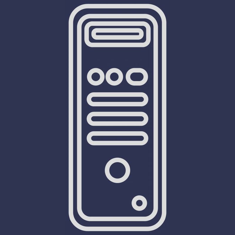 Logo Gehäuse Computer Tower