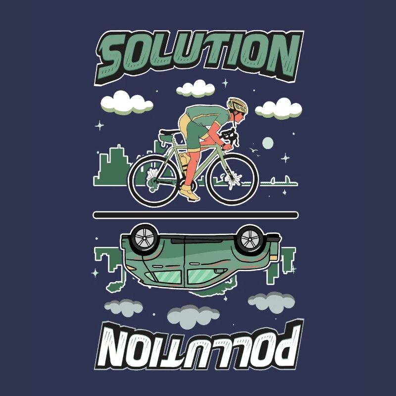 Polution Solution Environmental Protection Cycling