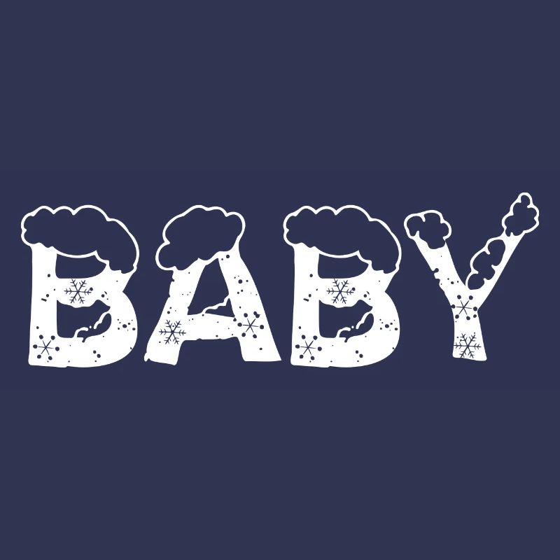 Text Eis Weihnachtskostüm Baby