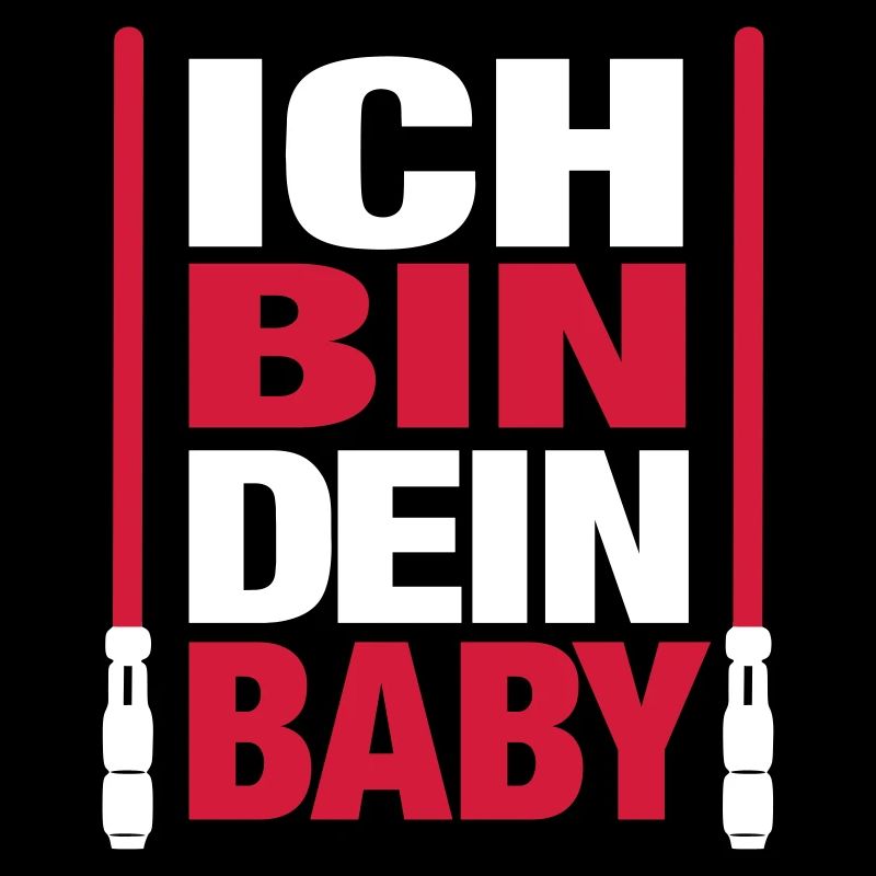 Ich bin dein Baby Vater Geschenk Geburt Sci-Fi Fun
