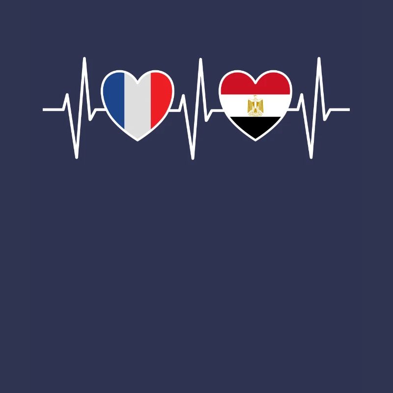 France et Egypte Drapeau égyptien Drapeaux