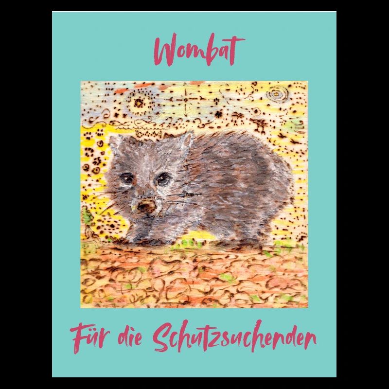 Wombat Shelter Seeker Illustration