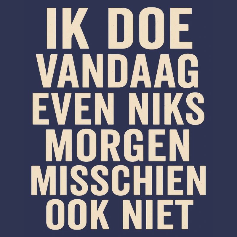 Nothing today, maybe tomorrow