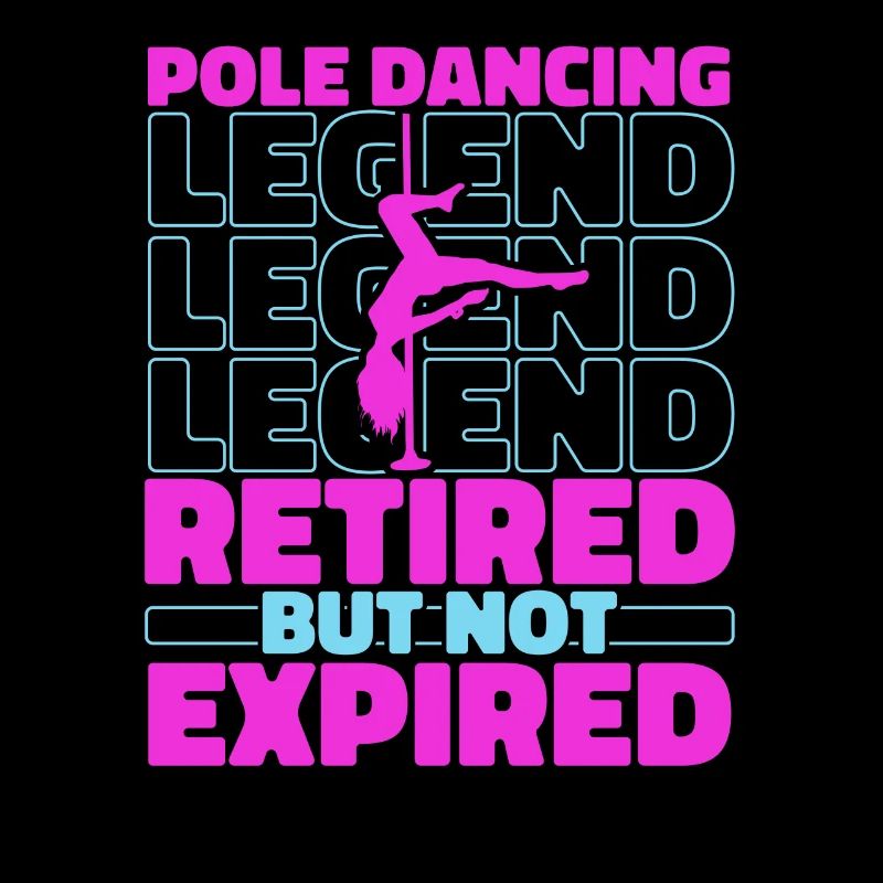 Danseur de pole dance à la retraite