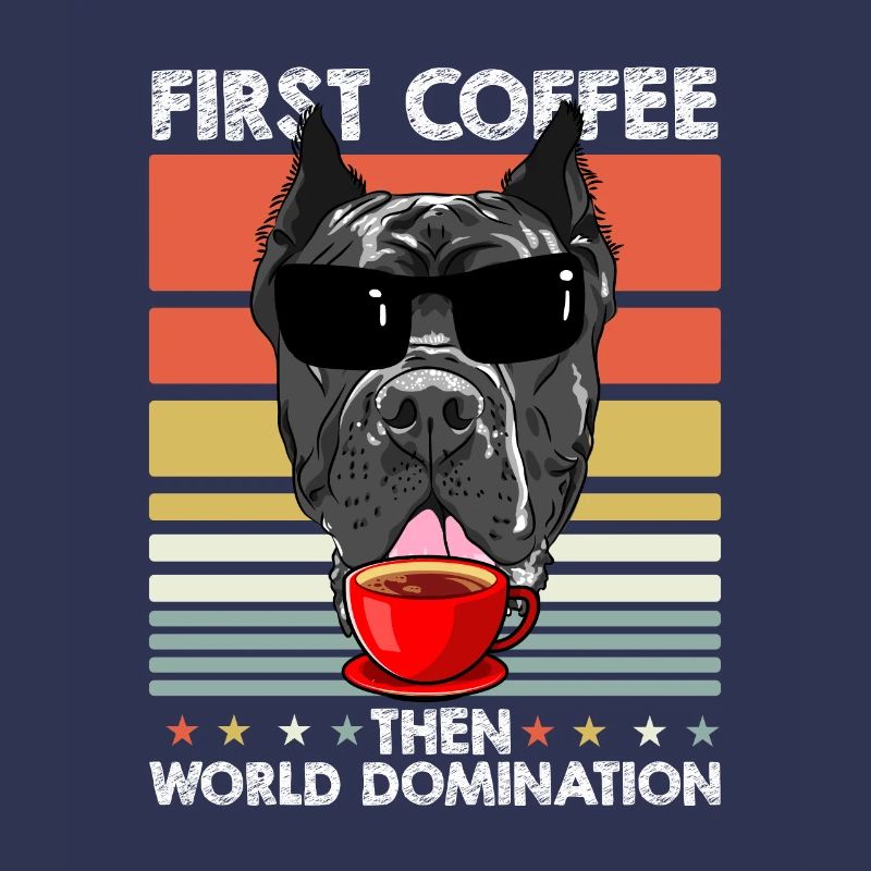 Cane Corso Lunettes de soleil Café