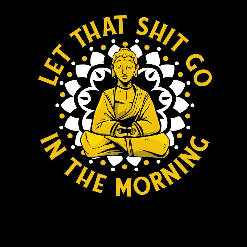 Buddha Buddhist Buddha Lass Den Scheiß Los