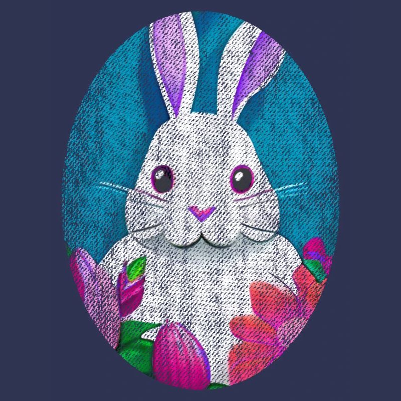 Vintage Easter Bunny Cute