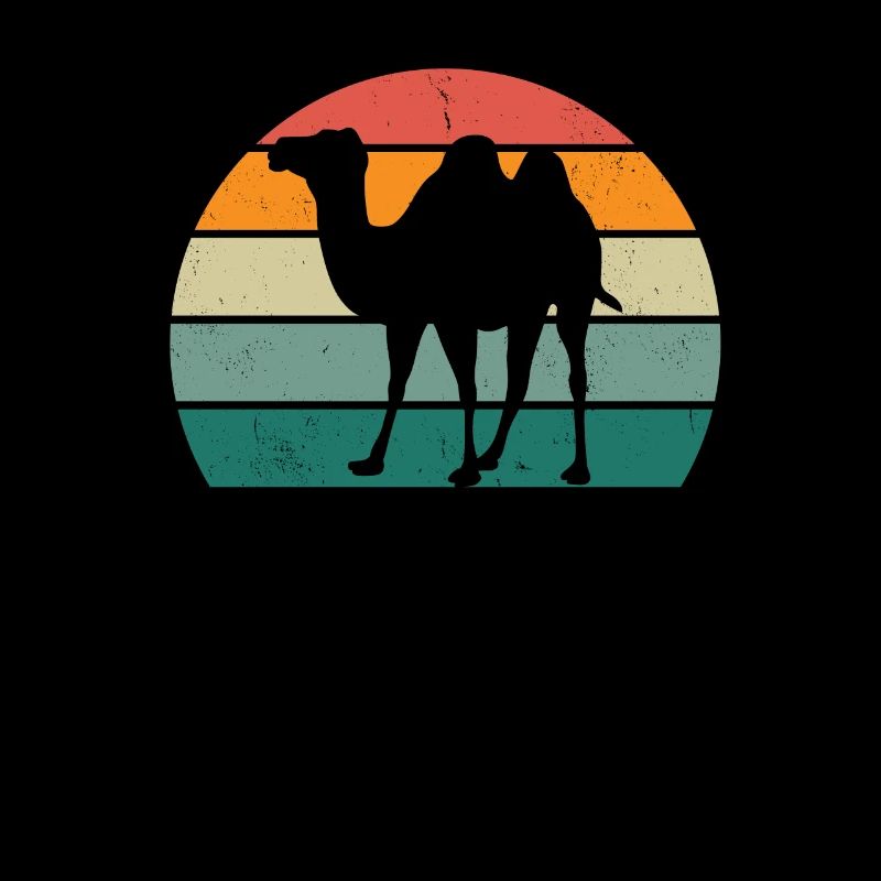 Kameler trampar djuröknen Arabien Dromedar kamel