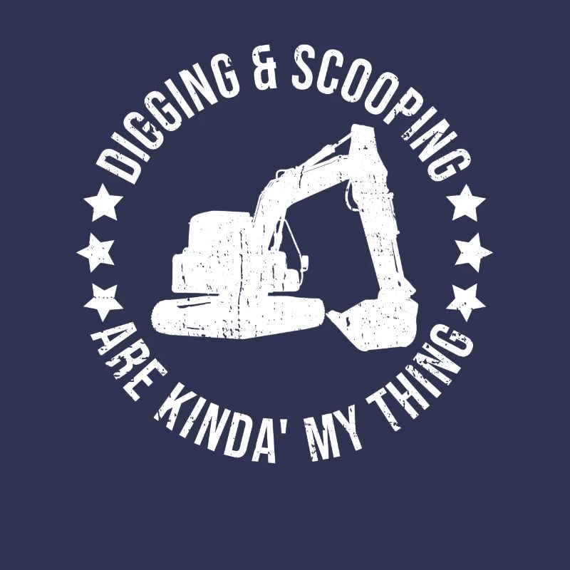 Bagger Sandbagger Baggerfahrer