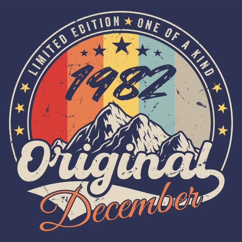 Vintage-Geburtstagsgeschenk - Dezember 1982
