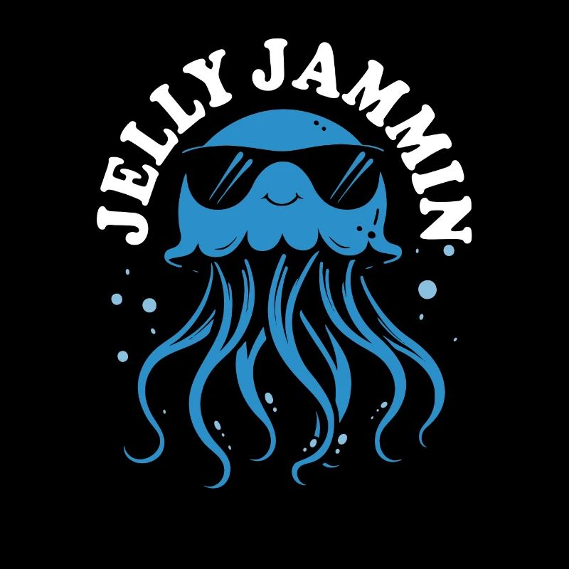 Jelly Jammin Jellyfish with Tentacles, Sea Creatures