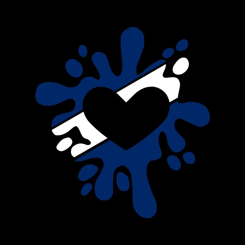 Israël symbole drapeau tache de couleurs cadeau