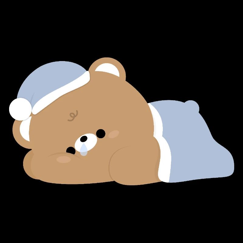 Tired Brown Bear