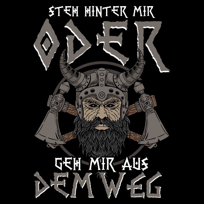 Wikinger Steh Hinter Mir