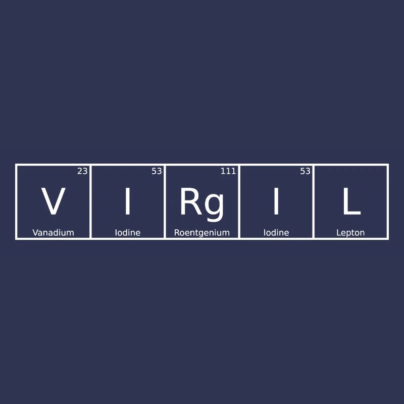 Virgil Name First Name Chemistry Periodic Table Elements