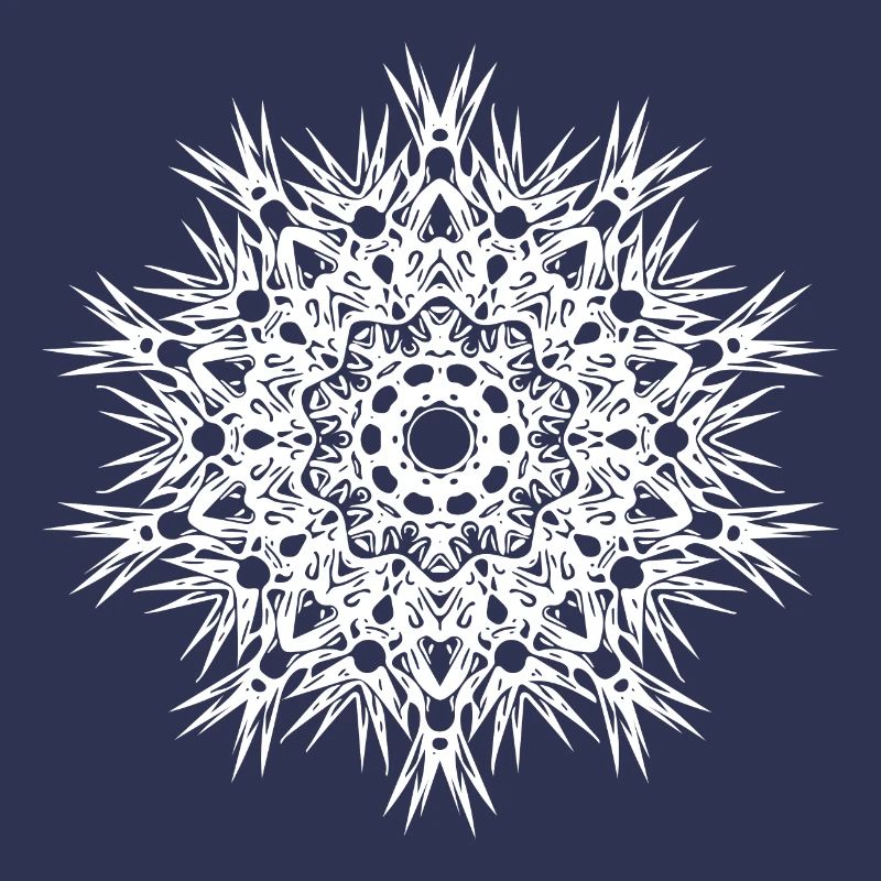 Lignes géométriques forme mandala