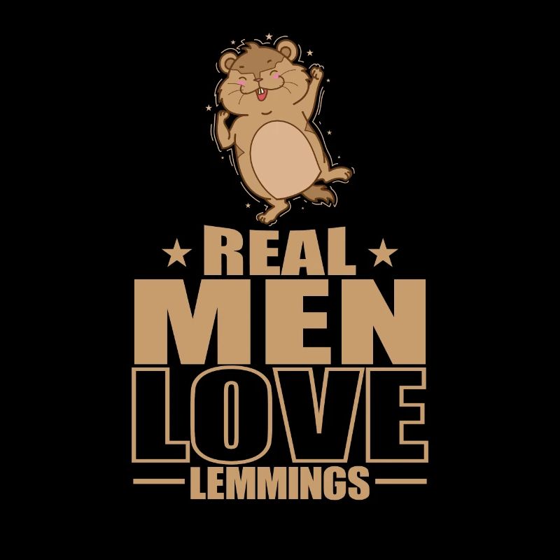 Les vrais hommes aiment les Lemmings Rongeur