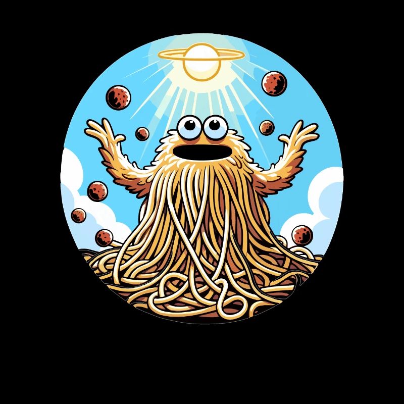 Funny Atheist Flying Spaghetti Monster