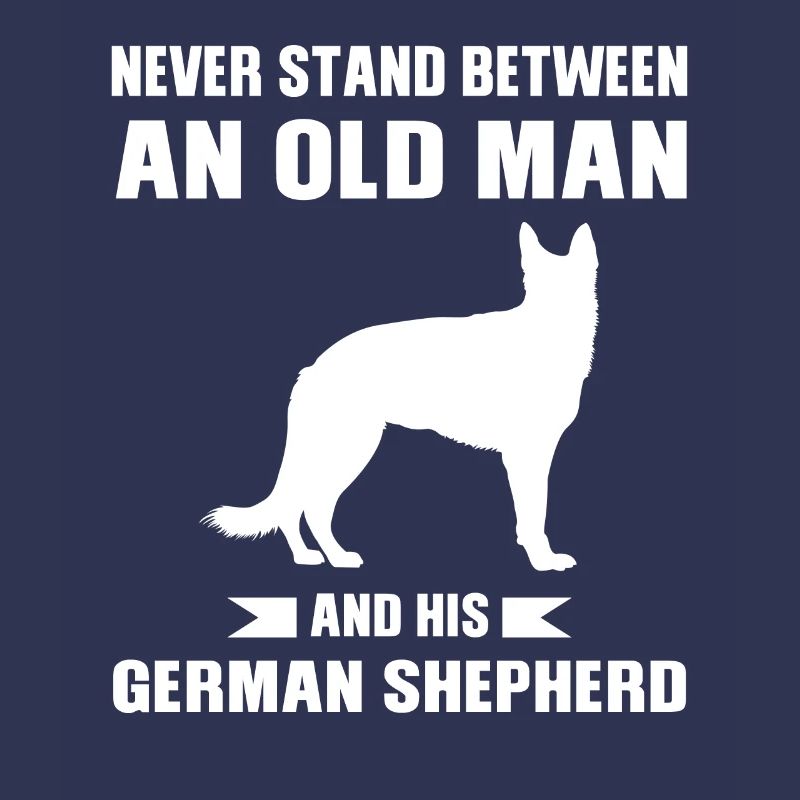 German Shepherd Old Man German