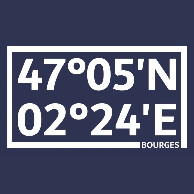Coordonnées de Bourges