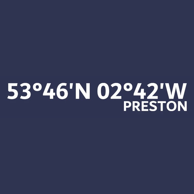 Preston Coordinates