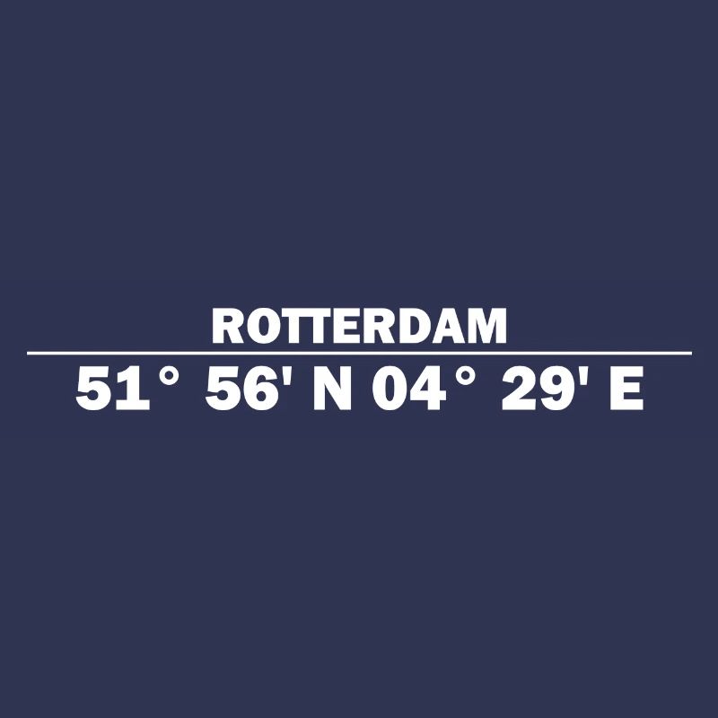 Coordonnées de Rotterdam