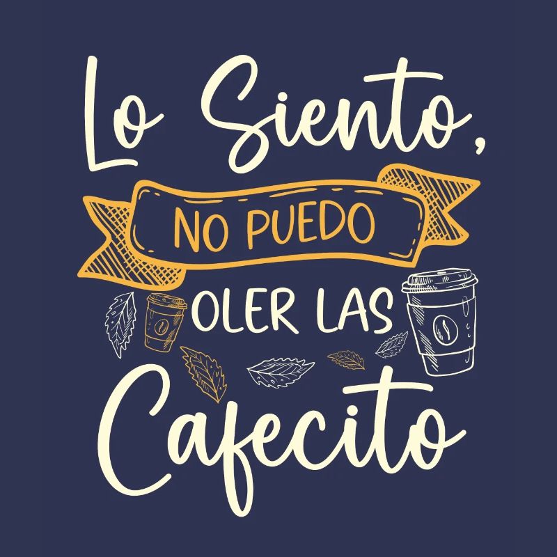 Cafecito Lover Drinking Cafecito Mix Cuban Coffee
