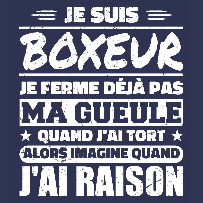 Ich bin Boxer Humor Boxen Boxer Geschenk