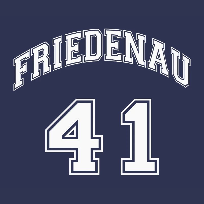 FRIEDENAU 41 Nostalgia Design Code postal du quartier de Berlin