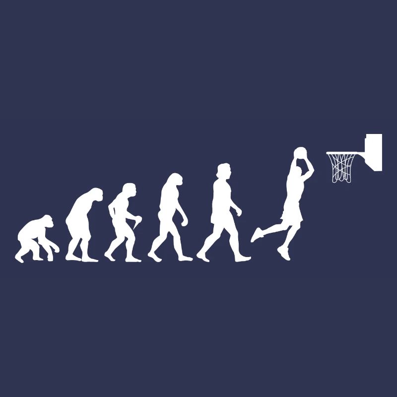 Basketball Evolution Dunk Dunking Gift Idea