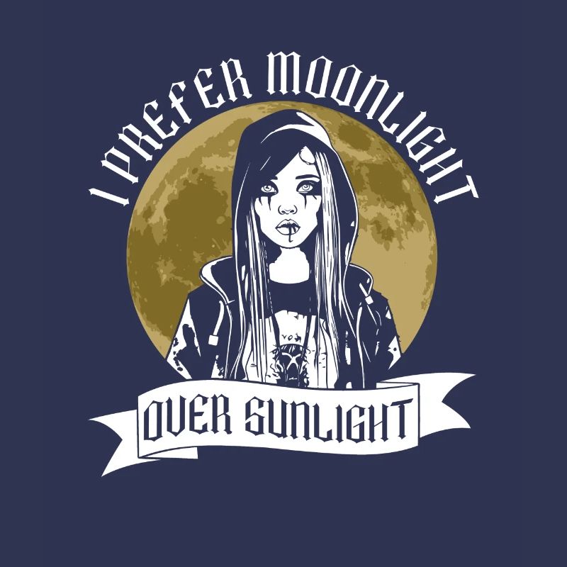 Moonlight before sunlight - Moontan Gothic Goth