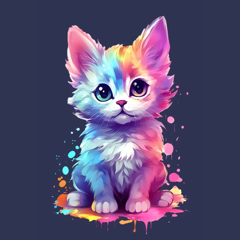 Idée d’impression unique et douce pour chat