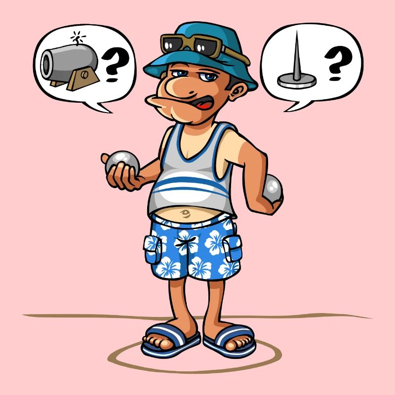 petanque player