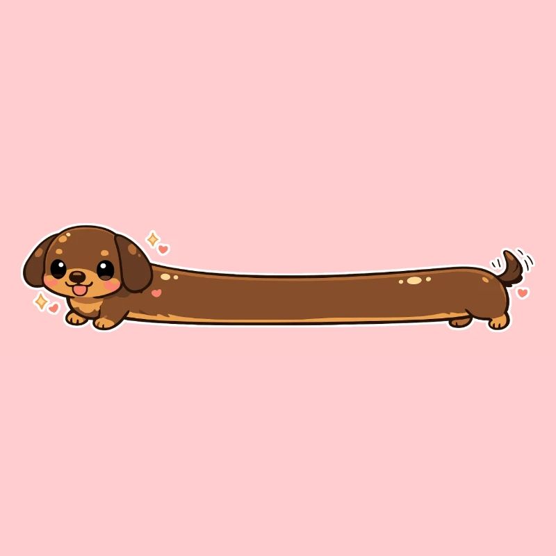 Long, teckel mignon