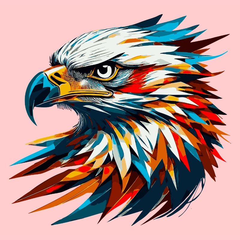 Majestueuse tête d’aigle !