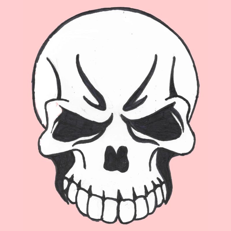 SKULL COMIC STYLE