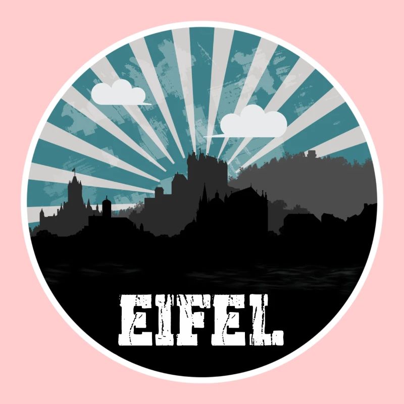Eifel Skyline Blue Hour