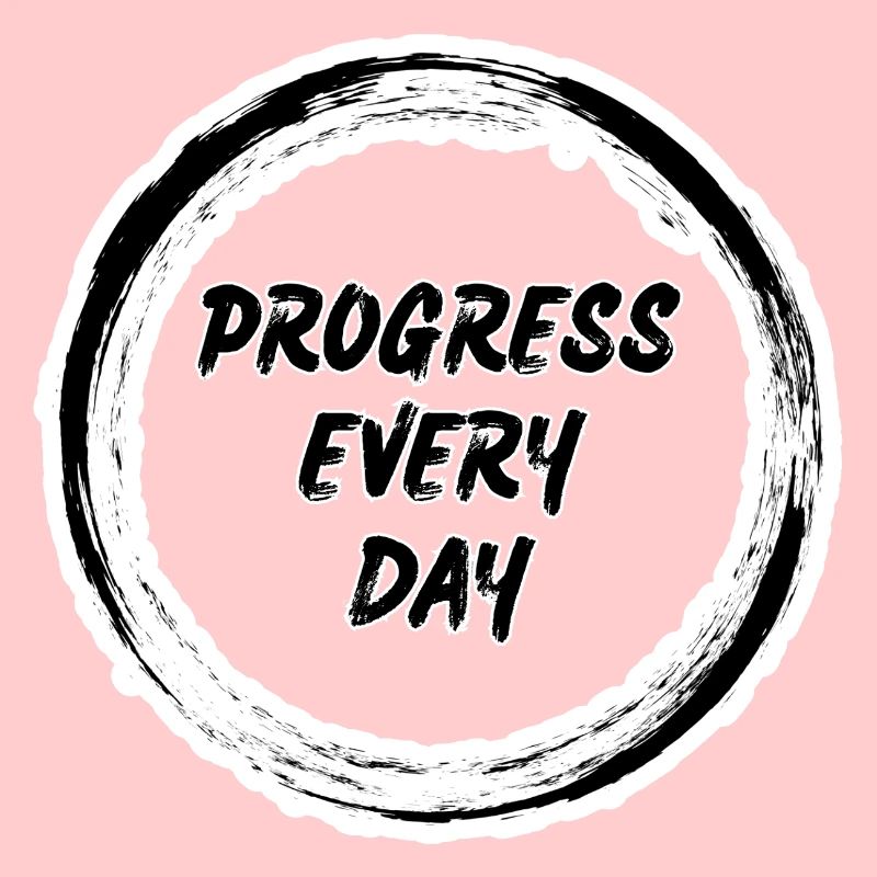 Progress Every Day Zen Circle 